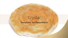  Presentation with spain - PPT theme enhanced with ensaimada-a-typical-pastry background and a yellow colored foreground