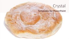  Presentation with spain - Slide deck consisting of ensaimada-a-typical-pastry background and a lemonade colored foreground