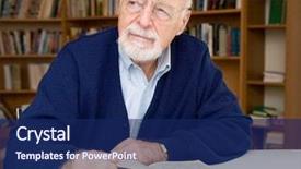  Presentation with kids reading book - Cool new PPT theme with enseignement superieur - senior man thinking backdrop and a navy blue colored foreground