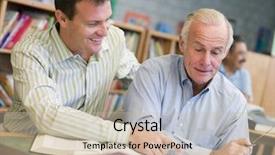  Presentation with pharmacy tutor - Audience pleasing PPT theme consisting of enseignement superieur - tutor assisting mature student backdrop and a mint green colored foreground