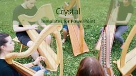  Presentation with young children playing - Slides enhanced with ensemble of six young musicians background and a seafoam green colored foreground