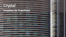  Presentation with miami - Presentation design featuring enterprise architecture - close up architectural detail background and a dark gray colored foreground
