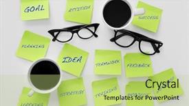  Presentation with high voltage relay protection and automation - Theme featuring enterprise green - high-angle shot with a pair background and a mint green colored foreground