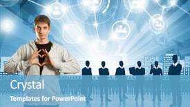  Presentation with enterprise resource planning - Audience pleasing presentation theme consisting of golden applesnail eggs on green plant nature backdrop and a tawny brown colored foreground