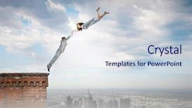  Presentation with young business people - Slides having alternative medicine mortar herbs rustic wooden table background and a tawny brown colored foreground.