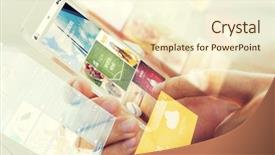  Presentation with mass media business technology internet - Beautiful slides featuring entertainment - business technology mass media backdrop and a cream colored foreground