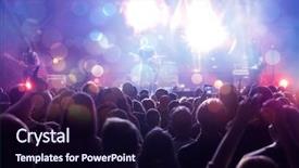  Presentation with new year - Presentation theme consisting of entertainment - new year concept - fireworks background and a wine colored foreground