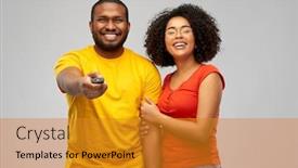  Presentation with people concept surgeon in mask - Beautiful presentation theme featuring entertainment-and-people-concept-happy backdrop and a gold colored foreground