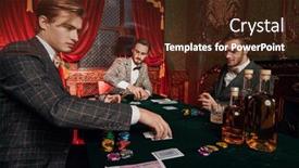  Presentation with luxury lifestyle - Slide deck having entertainment-industry-and-luxury-lifestyle background and a tawny brown colored foreground