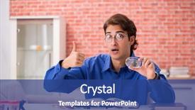  Presentation with new orleans gala - Presentation theme consisting of entomology - student entomologist studying new species background and a ocean colored foreground