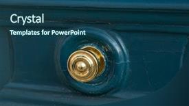  Presentation with red garage door red metal - Cool new slide deck with entrance green door with metal backdrop and a ocean colored foreground