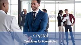  Presentation with black man - Slide deck consisting of nonverbal - handsome man at entrance heartily background and a ocean colored foreground