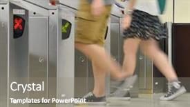  Presentation with railway reservation - Presentation consisting of attractive boho man and women sitting on pillows at tepee on beach youth and happiness background and a gray colored foreground