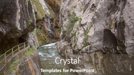  Presentation with trail - Colorful PPT layouts enhanced with along river cares in cain backdrop and a gray colored foreground