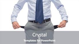  Presentation with bankruptcy - Presentation with entrepreneur poverty - business people bankruptcy and failure background and a  colored foreground