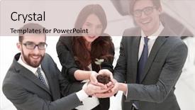  Presentation with rapid intervention team fire - Slide deck enhanced with entrepreneurship green - successful business team showing background and a soft green colored foreground