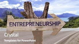  Presentation with street - Presentation design enhanced with blue ocean and ideal wave in bali bingin beach background and a seafoam green colored foreground