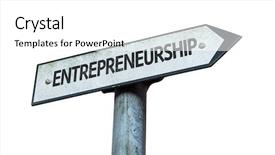  Presentation with blank whiteboard isolated on white - Audience pleasing slides consisting of entreprenual - entrepreneurship sign isolated on white backdrop and a white colored foreground