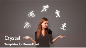  Presentation with young hackers in the concept - Amazing presentation theme having entretien m nager - young student juggle with sports backdrop and a tawny brown colored foreground