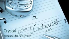  Presentation with journal entry - Beautiful PPT layouts featuring entry in the calendar pediatrician backdrop and a  colored foreground