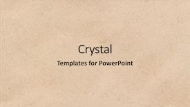  Presentation with envelope - Colorful PPT theme enhanced with envelope brown paper background texture backdrop and a lemonade colored foreground