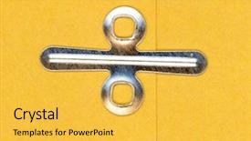  Presentation with envelope - Audience pleasing presentation theme consisting of envelope fastener backdrop and a yellow colored foreground