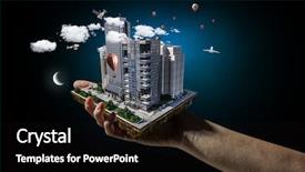  Presentation with cooperative cooperation at new project - Colorful PPT layouts enhanced with enviroment - new development project mixed media backdrop and a black colored foreground