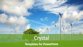  Presentation with ecology - Audience pleasing slide deck consisting of environment - ecology - wind of change backdrop and a tawny brown colored foreground