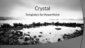  Presentation with environment - Amazing PPT theme having environment act - some wasted stuffs backdrop and a  colored foreground