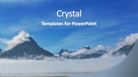  Presentation with united states - Presentation design with environment tundra - unusual summer landscapes of alaska background and a teal colored foreground