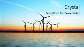  Presentation with eco - Colorful slide deck enhanced with profit concept isolated on white background 3d rendered illustration backdrop and a white colored foreground