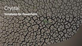  Presentation with drought - Colorful presentation design enhanced with environmental-disaster-aerial-shot backdrop and a dark gray colored foreground