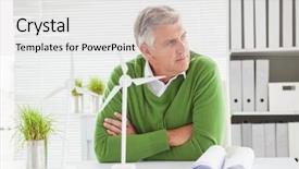  Presentation with christian templar knight looking - Cool new PPT layouts with environmental engineering - casual businessman looking at away backdrop and a light gray colored foreground