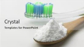  Presentation with baking soda - Theme featuring  background and a  colored foreground
