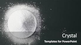  Presentation with baking soda - Cool new presentation with antacids - top view heap of baking backdrop and a dark gray colored foreground