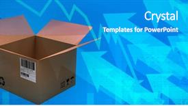  Presentation with shares - Audience pleasing slides consisting of environmental indicators - planet earth and brown cardboard backdrop and a teal colored foreground