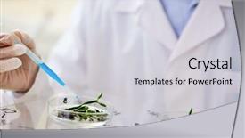  Presentation with rubber gloves - Slides featuring close-up shot of unrecognizable background and a light gray colored foreground