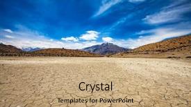  Presentation with himachal pradesh - PPT theme consisting of environtment - dry dhankar lake dhankar spiti background and a coral colored foreground