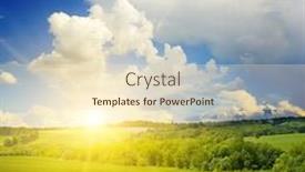  Presentation with epic - Cool new slide deck with epic-dawn-over-summer-wheat backdrop and a lemonade colored foreground