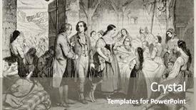  Presentation with paris - Theme having epic designs - hermann and dorothea old illustration background and a gray colored foreground