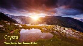  Presentation with epic - Cool new slide deck with epic views of mountain slopes in the sunbeams location place of totensee grimsel pass or grimselpass in the canton of valais swiss alps europe attractive wallpaper discover the beauty of earth backdrop and a tawny brown colored foreground