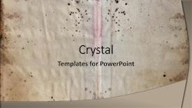  Presentation with vintage letter - Slide deck enhanced with epistel - grunge vintage very old paper background and a mint green colored foreground