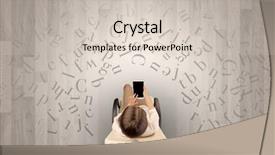  Presentation with office chair - Audience pleasing presentation consisting of epistel - letters with writer using tablet backdrop and a lemonade colored foreground