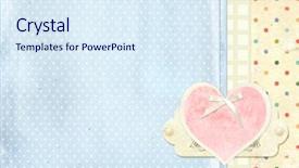  Presentation with grunge vintage music notes - Amazing PPT theme having epoca romanticismo - vintage grunge valentine background backdrop and a sky blue colored foreground