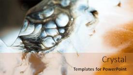  Presentation with abstract art - Cool new slides with epoxy-resin-art-abstract-composition backdrop and a gold colored foreground