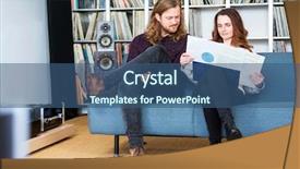  Presentation with vinyl - Cool new slide set with eps - couple taking a vinyl backdrop and a ocean colored foreground