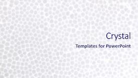  Presentation with foam - Cool new PPT theme with eps - seamless polystyrene foam texture background backdrop and a sky blue colored foreground