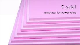  Presentation with construction materials - Presentation theme consisting of eps - styrofoam tables pile corner construction background and a lavender colored foreground