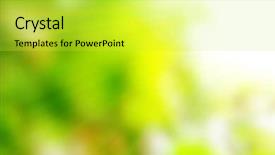  Presentation with abstract light - Amazing slide deck having eps10 - bokeh abstract light background backdrop and a yellow colored foreground