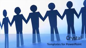  Presentation with equal opportunity - Colorful PPT layouts enhanced with coconut cocktail with lime close up backdrop and a tawny brown colored foreground